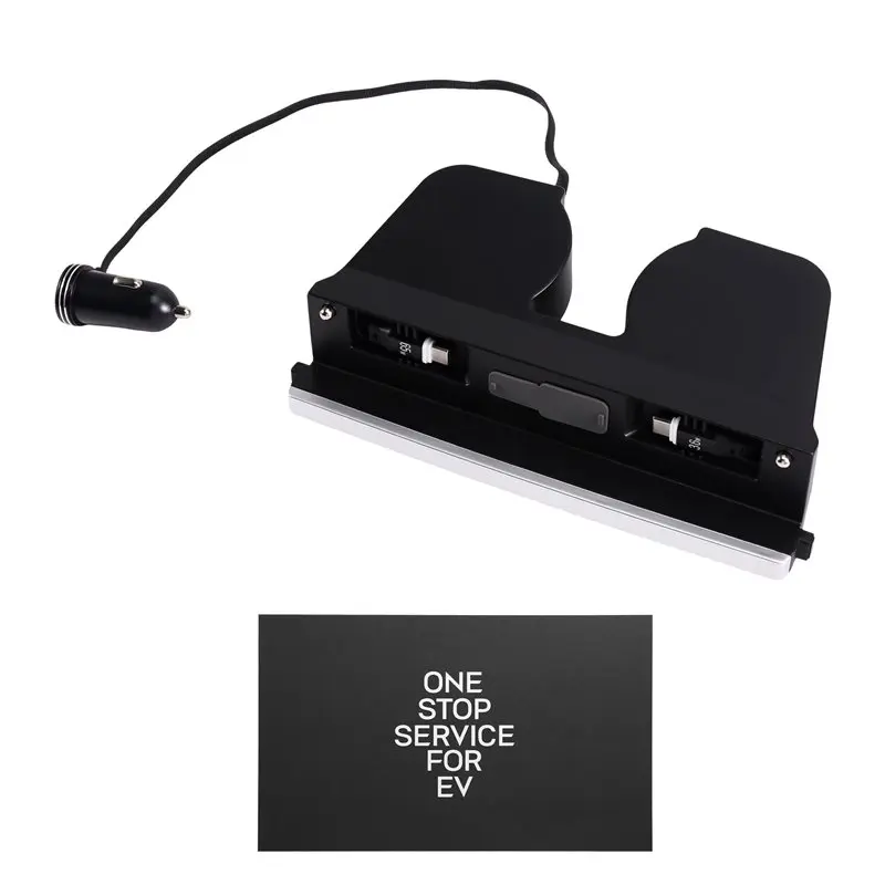 Car USB Charging Hub USB Shunt Hub Intelligent Docking Station For Tesla Model 3 Y YL Highland Juniper