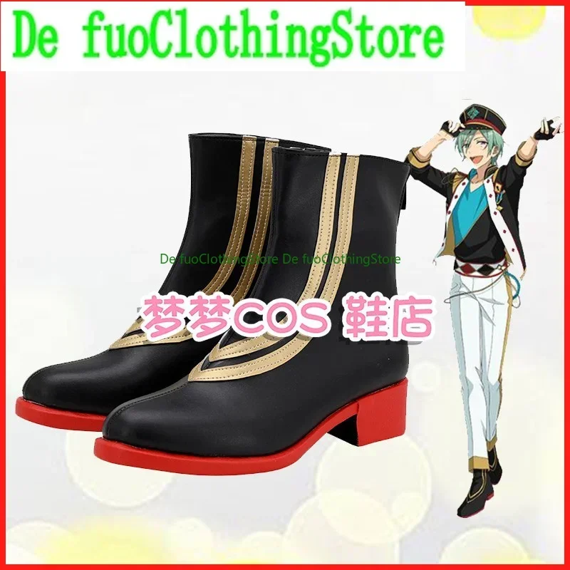 

Ансамбль звезд KAZEHAYA TATSUMI обувь для косплея ботинки игры аниме Хэллоуин DefuoClothing магазин обуви