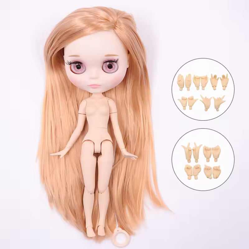 ICY DBS blyth doll 1/6 bjd toy joint body white skin shiny & matte face 30cm on sale special price toy gift anime doll - Image 8