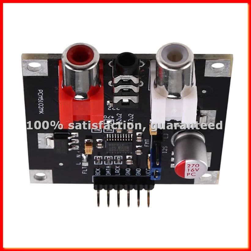 Decoder I2S Player Assembled Board 32Bit 384K Decoder Board Module for Player/Player/Power Amplifier Equipment-A63M