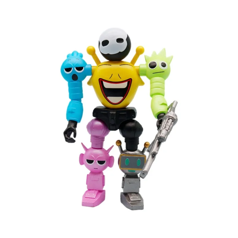

Funny Sprunki Figuras Model Robot Joint Movable Assembly Doll Anime Game Peripheral Action Figurine Children Birthday Gifts Toys
