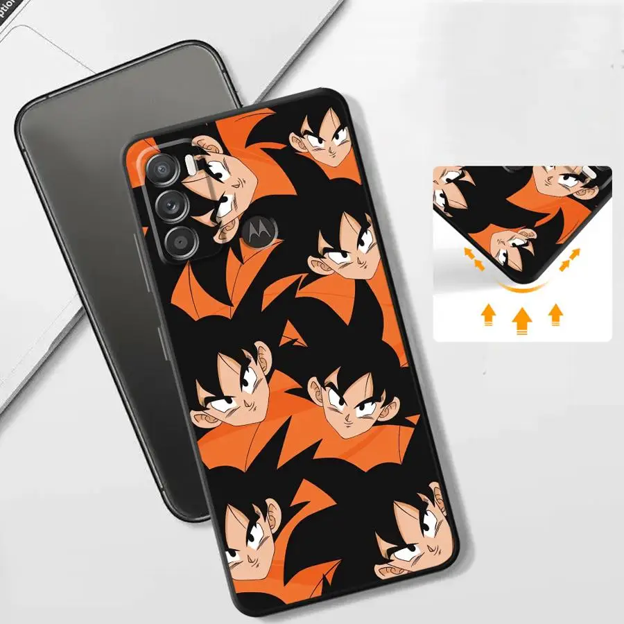 Case for Motorola Moto Edge 20 Pro 30 Lite G60 G32 G53 G30 G71 G72 G60s G51 G73 G52 G50 G22 Edge40 Soft Shell G31 Dragons Balls view 2