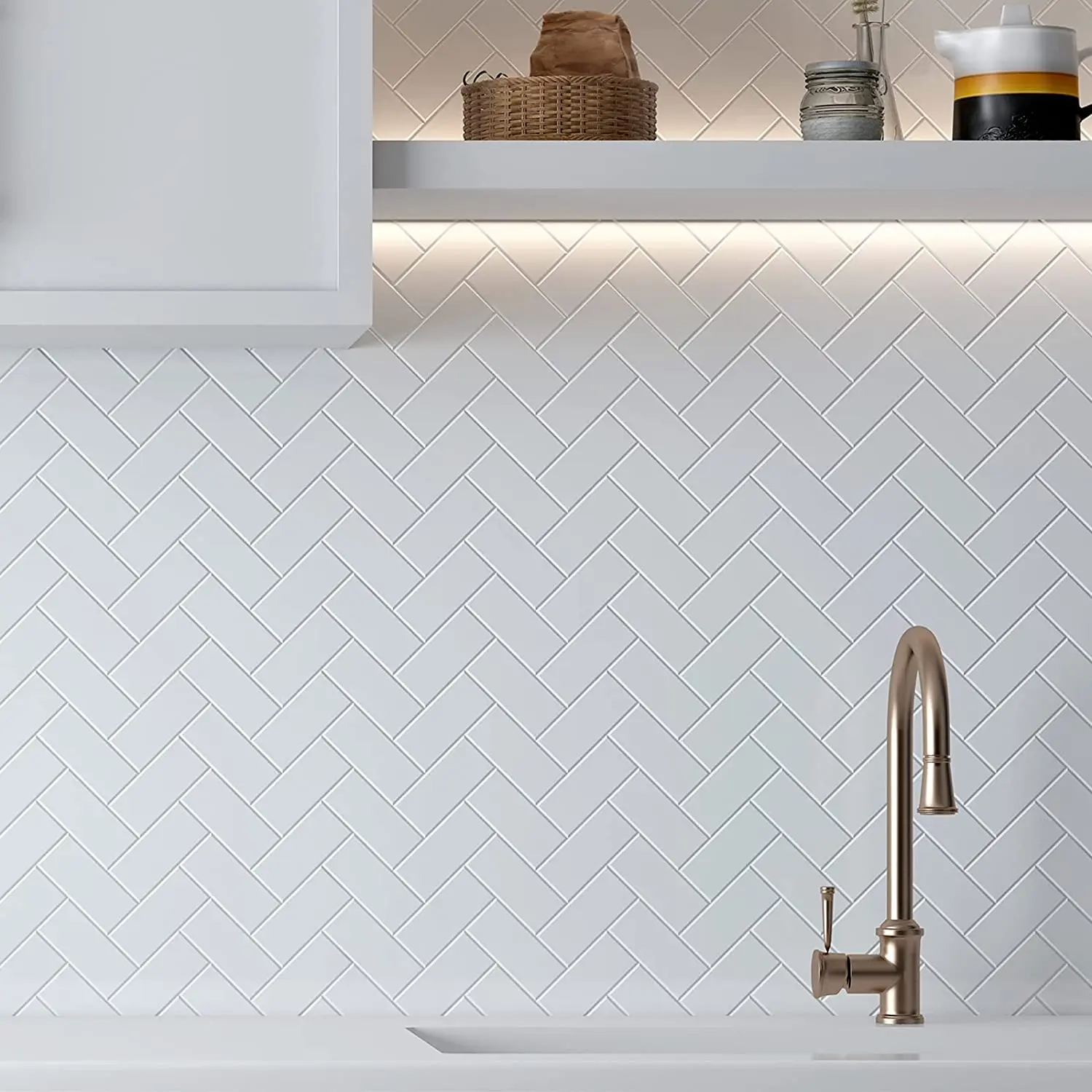 PET Self-Adhesive Wallpaper – Waterproof Peel & Stick Vinyl Wall Sticker for Home Decor, Kitchen & Bathroom