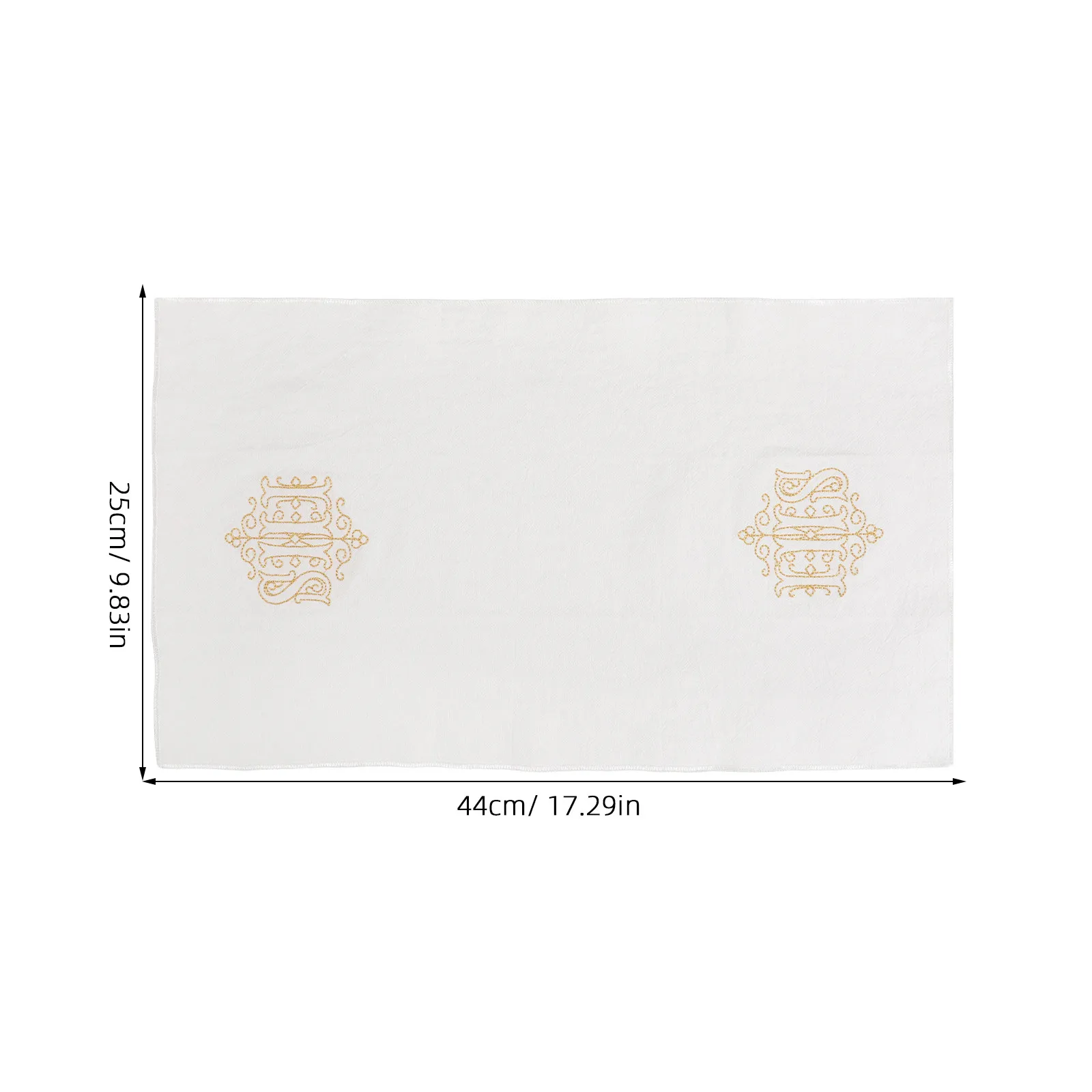 Church Altar Linen Purificator Towel Cotton Linen Embroidered 44x25cm Catholic Communion Cloth Holy Sacramental Symbol Mass