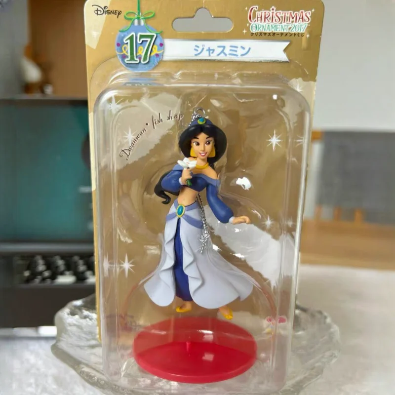 Disney-Figurines d'action de style Noël pour enfants, AladinseRosa, Jasmines, Modèle de jouet, Pendentif, Ornements, Cadeaux