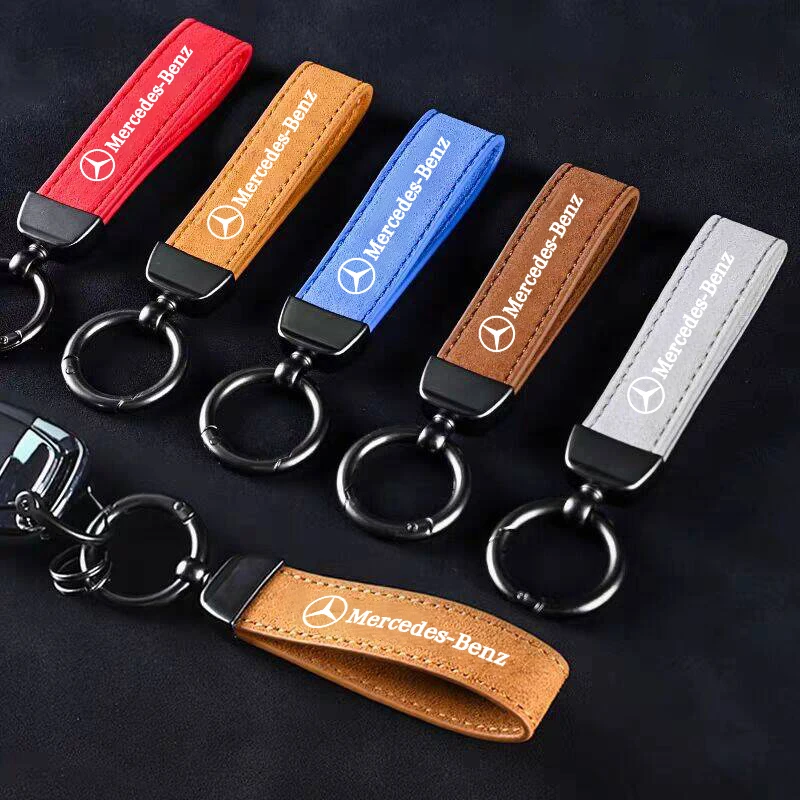 Car Badge Keychain Decoration Keyring For Mercedes Benz AMG W206 W204 W205 W212 W213 W221 W222 W223 W251 W464 Auto Accessories