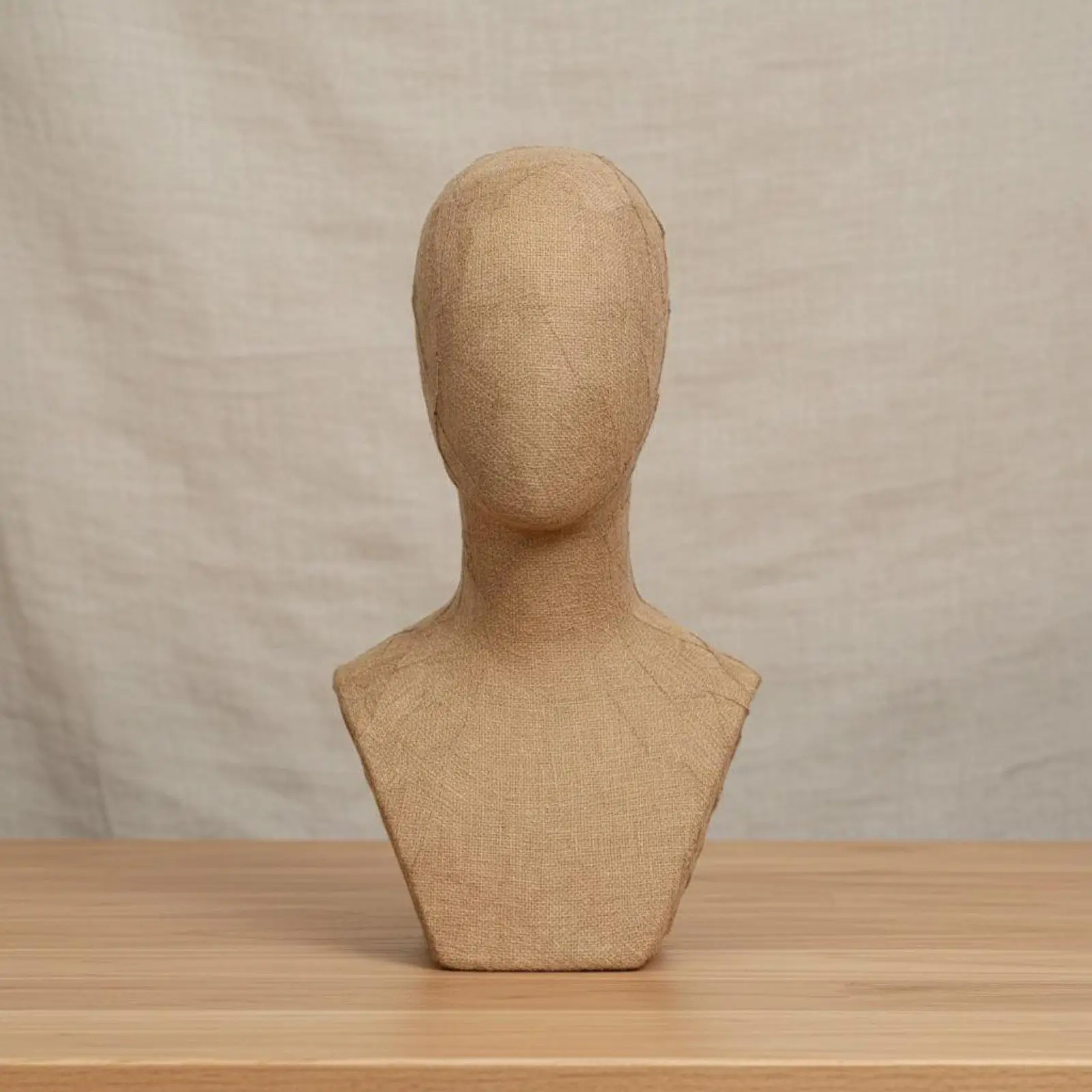 Foam Mannequin Head Pin-Friendly Hat Display Head Model Lightweight for Shop Window