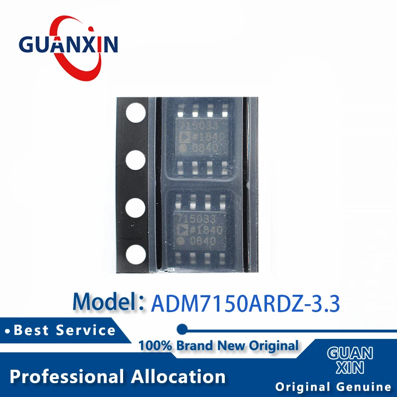 

100% New ADM7150ARDZ-3.3 ADM7150ARDZ-3.3-R7 SOIC-8 Marking 715033 ADM7150