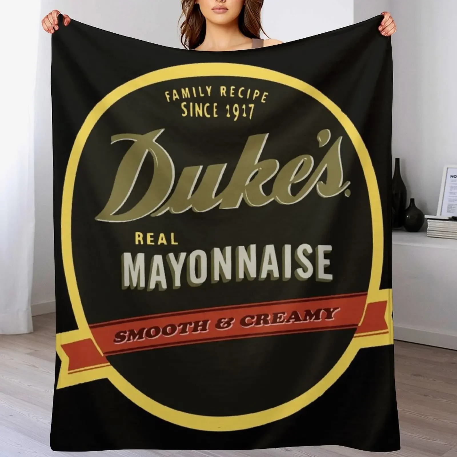

DUKE'S MAYO Throw Blanket Men's Soft Warm Throw Blanket for Couch