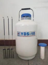 3/6/10/15/30L Liquid nitrogen container Cryogenic Tank dewar liquid nitrogen container with Liquid Nitrogen tank YDS-10