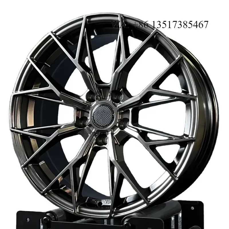 Custom 1 Piece Forged Car Rims Multi Spoke Alloy Wheels for Cayenne Model Y X5 GLE Mustang Supra Civic BRZ Camaro Sedan