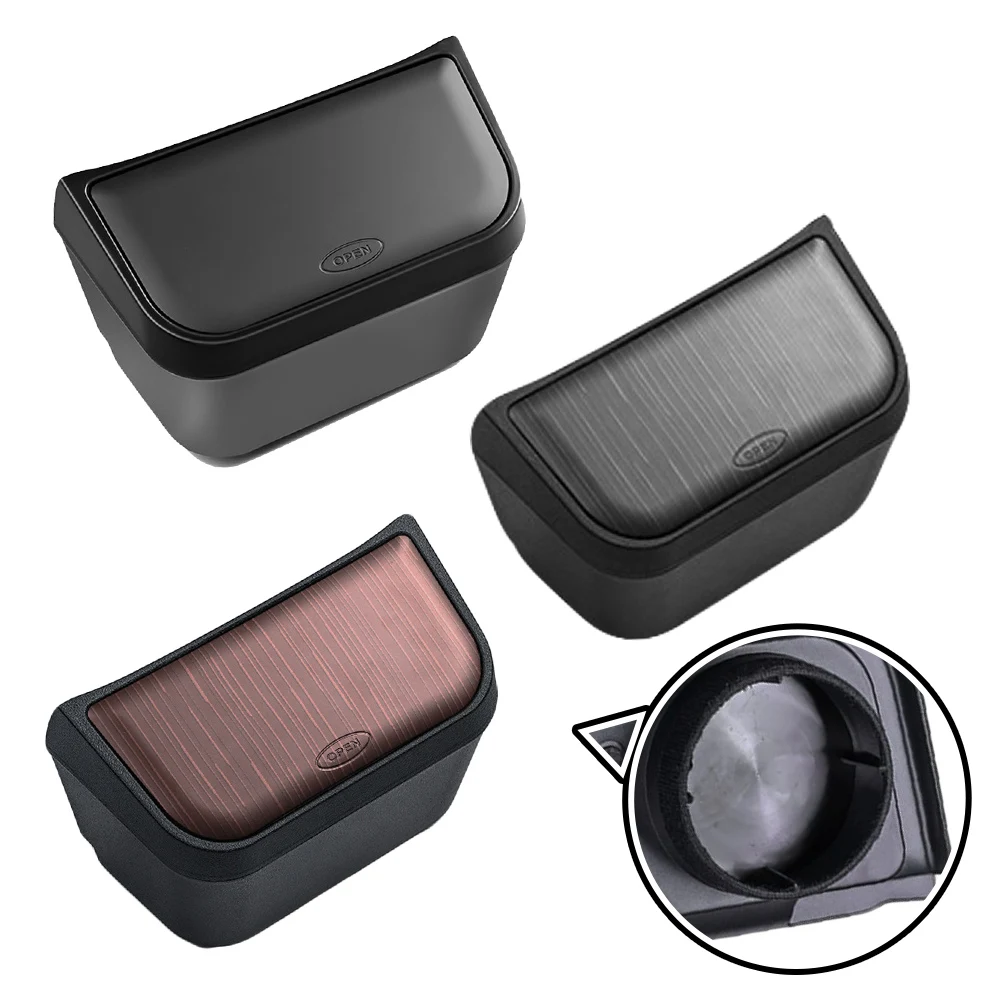 

Vehicle Trash Container Car Trash Can Travel And Daily Use Vehicle-mounted Direct Replacement Practical Design