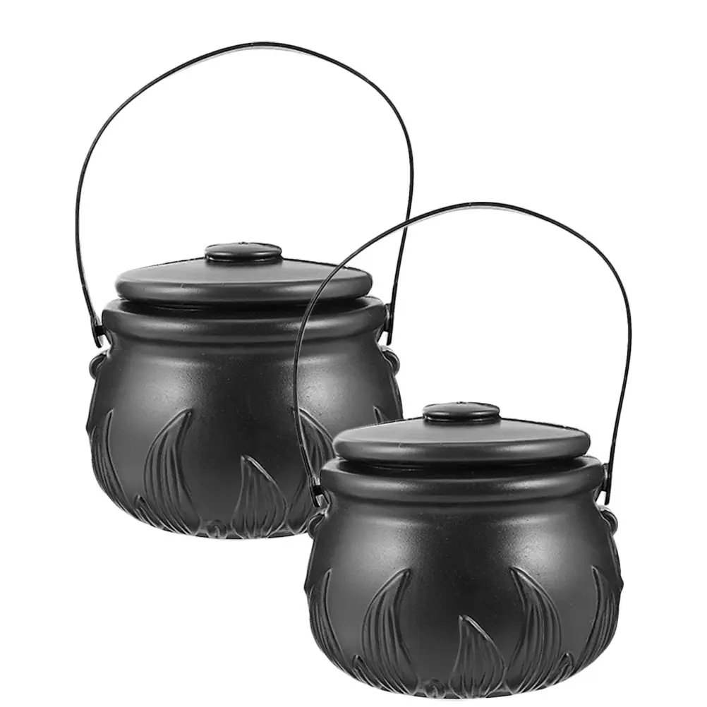 

Halloween Supplies Witch Candy Bucket Decor Storage Pumpkin Buckets Kit for