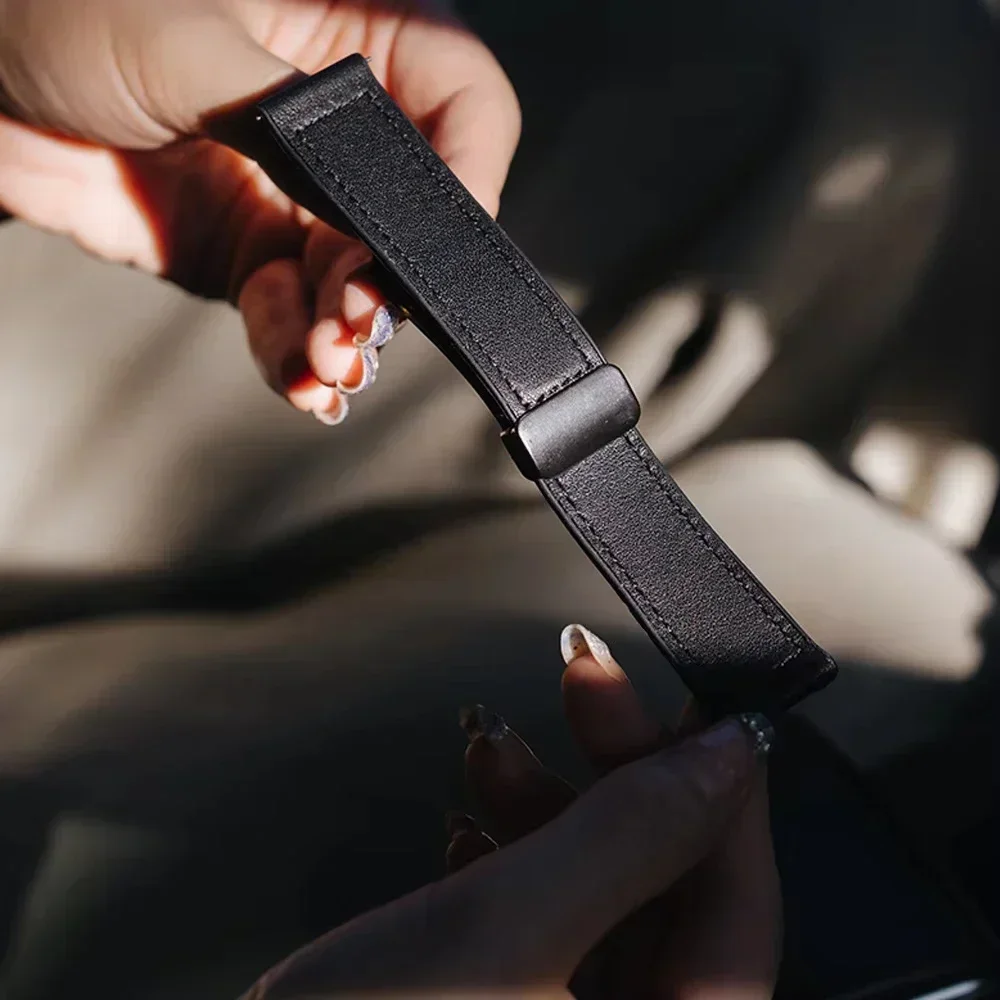 20mm 22mm Leder+Silikon-Armband für Omega X Swatch Joint MoonSwatch Magnetband für Xiaomi Watch S4 S3 S2 S1/Huawei GT3 4 5 6 – Detail 14