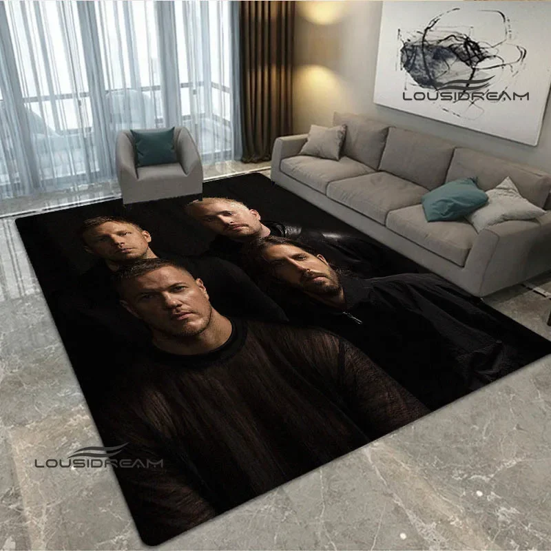 Rock Band Imagine Dragons carpet living room bedroom carpet non-slip carpets photography props bedroom decor birthday gift