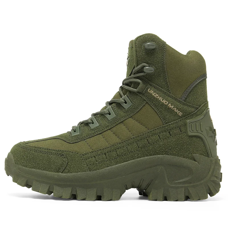 

Men Women Tactical Boots Waterproof Breathable Combat Camping Outdoor Army Shoes Rapid Response Lightweight Ankle Boots