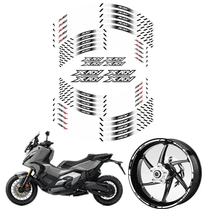 

Для HONDA X-ADV XADV X ADV Moto Parts Contour Wheel декоративная переводная наклейка-1