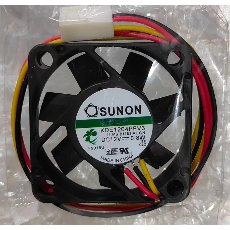 New Cooler Fan for Original SUNON KDE1204PFV3 12V 0.8W Magnetic Levitation Bearing 4cm Ultra Quiet Fan 40*40*10MM