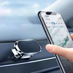 Support de Téléphone Portable Magnétique en Métal pour Voiture, Rotatif à 360 °, pour iPhone, Xiaomi, GPS