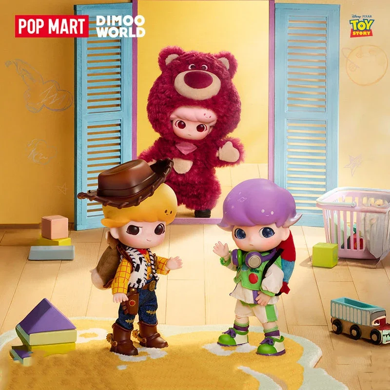 POP MART DIMOO TOY STORY Series 1/8 Action Figure Blind Box Toys Kawaii Caixa Caja Surprise Mystery Box Dolls Gift - view 2