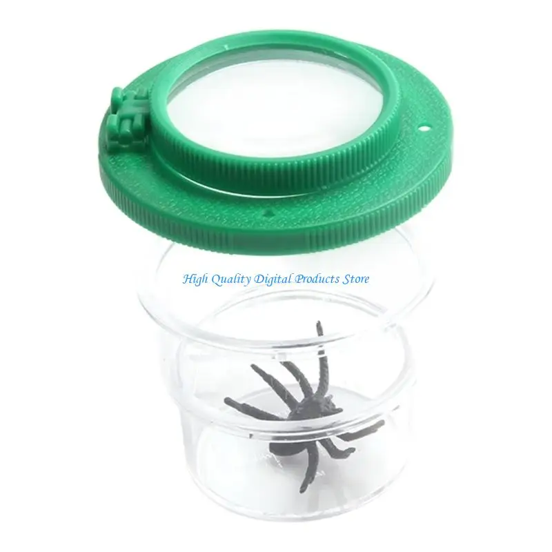 U2JE 3 Section Insect Viewing Container for Students, Class Projects and Field Play