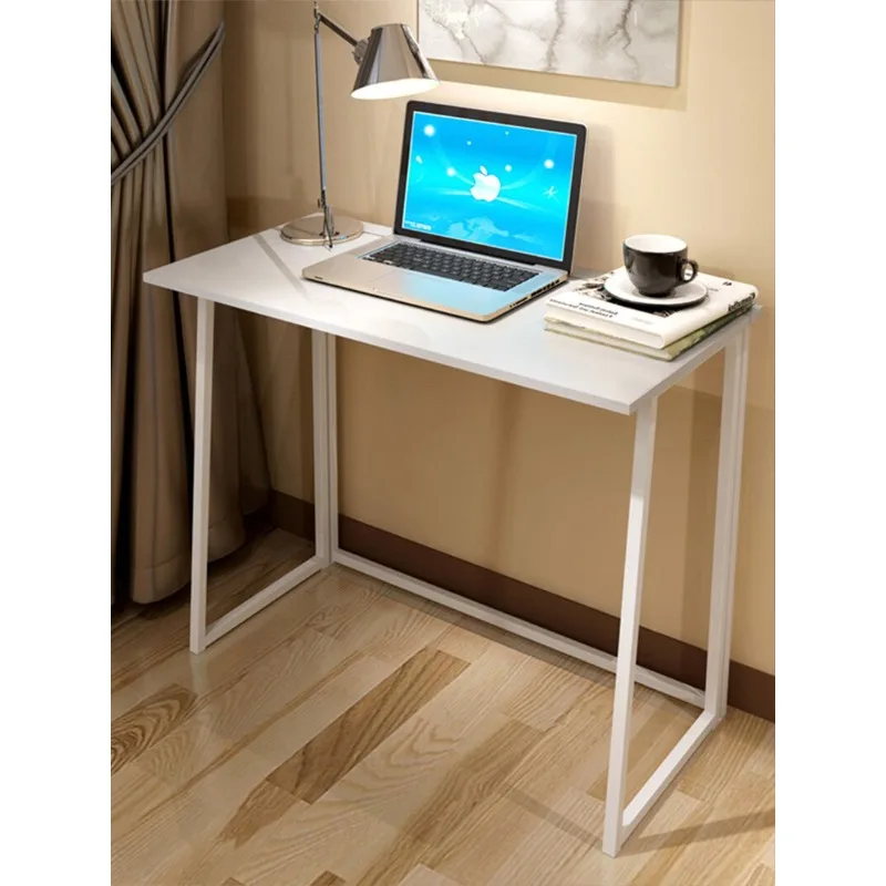 Folding desk Simple desk Student writing table Dining table Free installation Household notebook Desktop computer desk