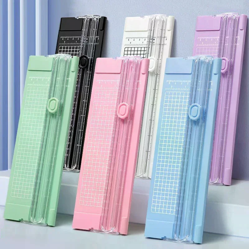 Pull-out Ruler For Photo Trimmers Scrapbook Lightweight Cutting Mat Machine A4 Bidirectional Cutting Paper Cutter
