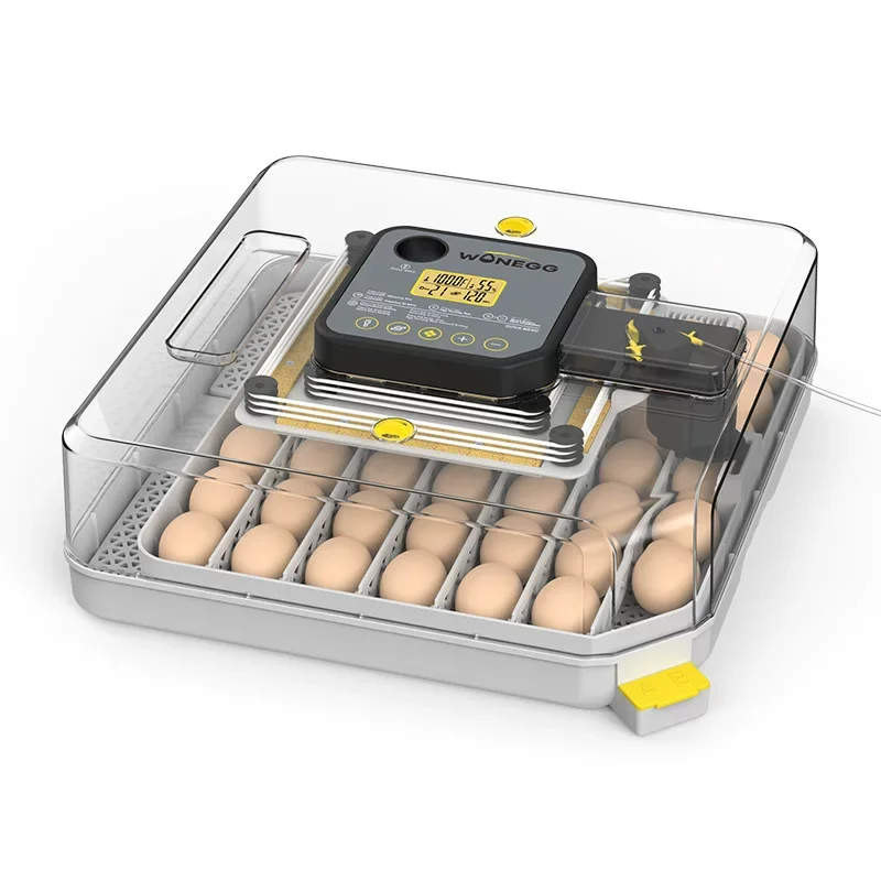48 Egg Smart Incubator - New Fully Automatic Hatching Machine with Intelligent Humidity Control for Home & Farm Use