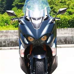 For YAMAHA TMAX530 TMAX T-MAX 530 2017-2018 Motorcycle Accessories Front Fairing Headlight Sticker Guard Sticker - 2