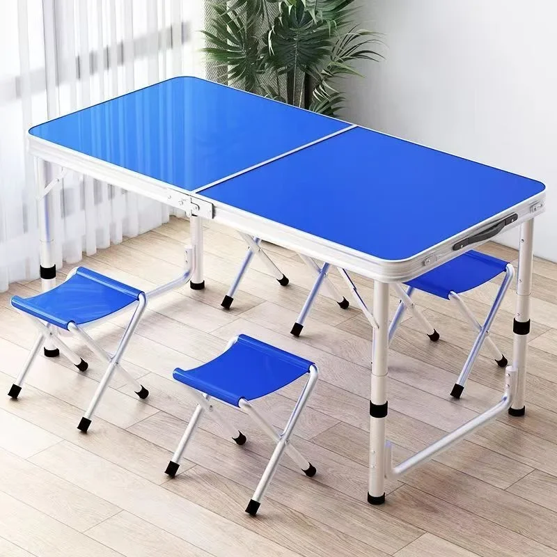 Folding table, outdoor folding table, stall ground marketing portable, aluminum alloy table portable