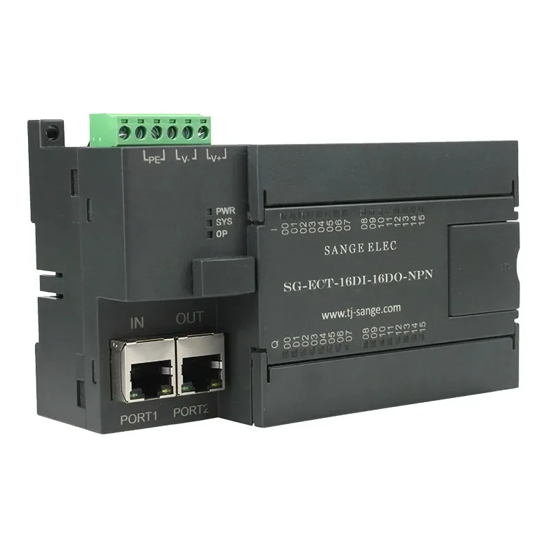 EtherCAT Module IO à distance intégré Module d'extension PLC carte de base Acquisition de données 32 canaux quantité numérique