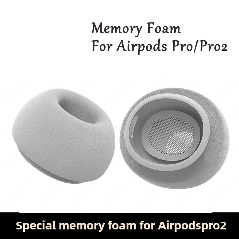 سدادات أذن من رغوة الذاكرة SML أطراف أذن لأجهزة AirPods Pro سماعات أذن إسفنجية لأجهزة Apple AirPods Pro2 استبدال سماعات أذن مريحة