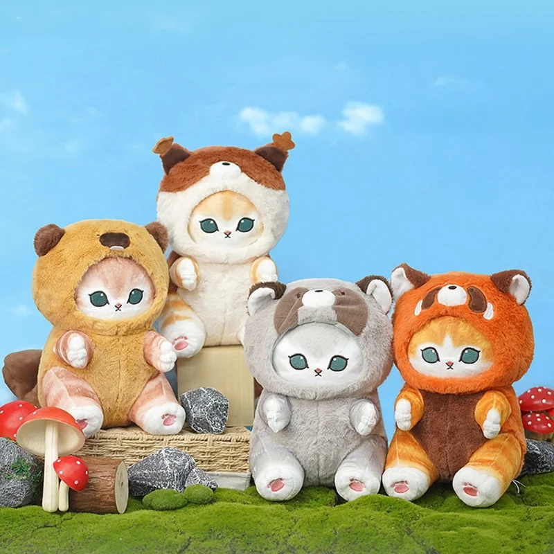 

20 см мультфильм аниме Mofusand плюшевые подушки игрушки мягкие животные разглаживающие куклы подарки на Рождество и день рождения, выпускной