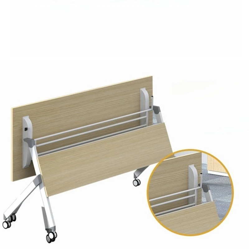 

Office meeting table and chair training table mobile strip combination training institution tutoring desk foldable and