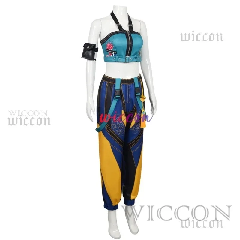 ไซ ‌ ‌ ‌   ชุดคอสเพลย์โซเย่จากเรื่อง KPOP Demon Hunterx Hunter ชุดยูนิฟอร์มสำหรับการแสดงบนเวที ชุดอนิเมะสำหรับสาวๆ ชุดนักล่า ชุดเซ็ตสำหรับงานฮาโลวีน งานคาร์นิวัล