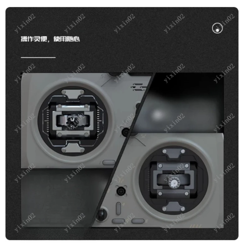 1W 2.4G FPV Radio Controller Chinese Color Screen Long Range Transmitter for RC Racing Drone Accessories