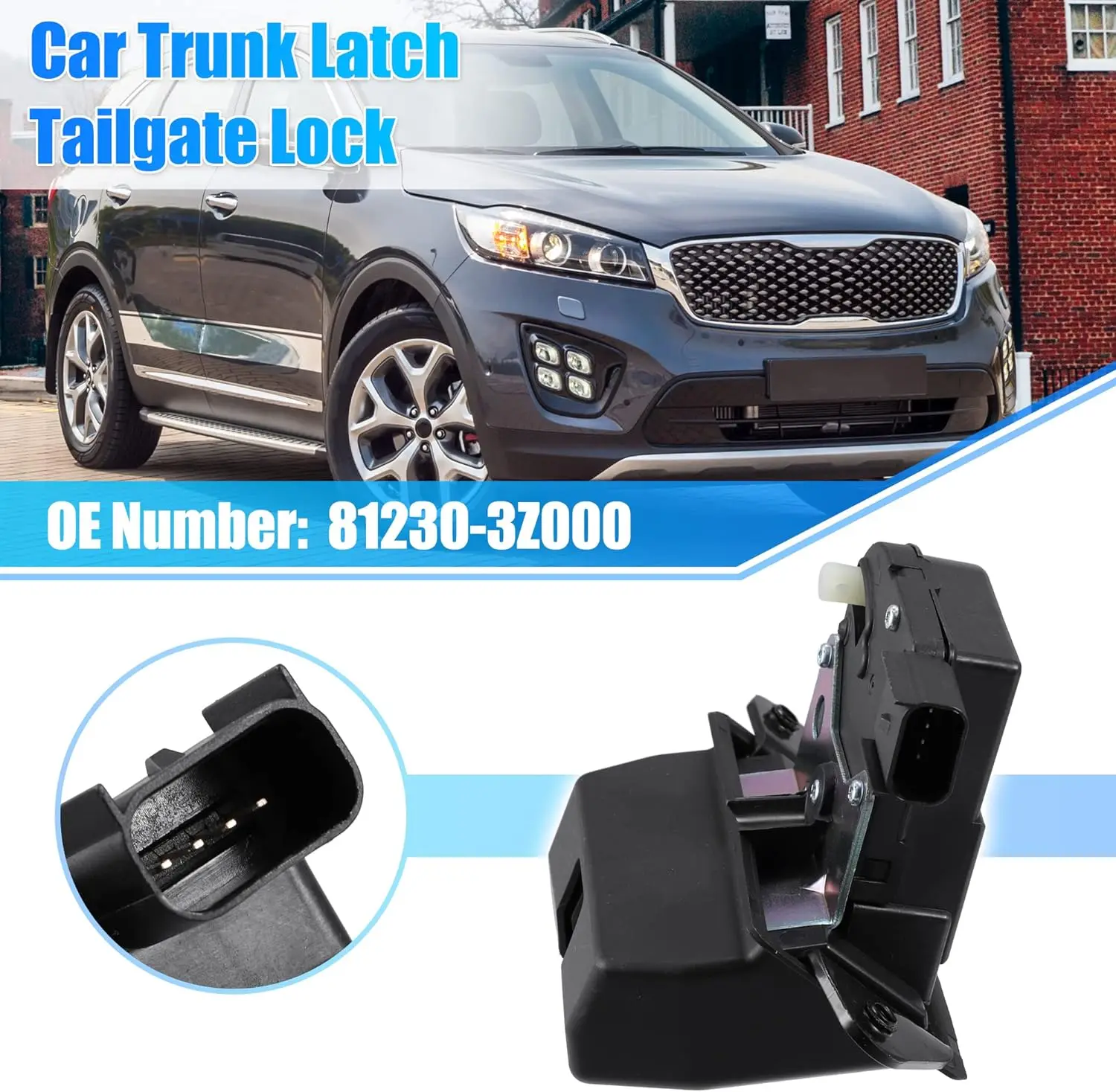 

81230-3Z000 812303Z000 Rear Trunk Lock Actuator Motor Tailgate Latch Release Car For Hyundai Kia Sedona 15-19 Sorento 14-15