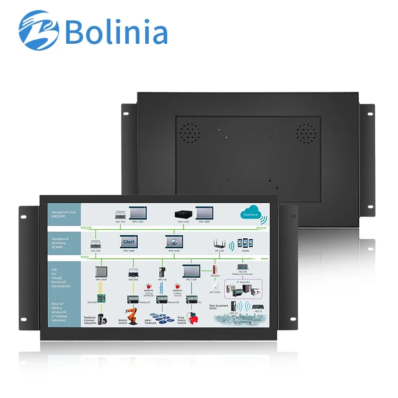 17.3 IPS1920*1080 Open Frame display LCD s Non-Touch /touchscreen High Brightness for Industrial Equipment