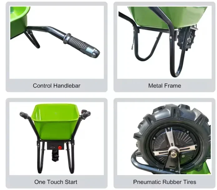 Electric Wheelbarrow A Convenient And Eco-Friendly Garden Tool