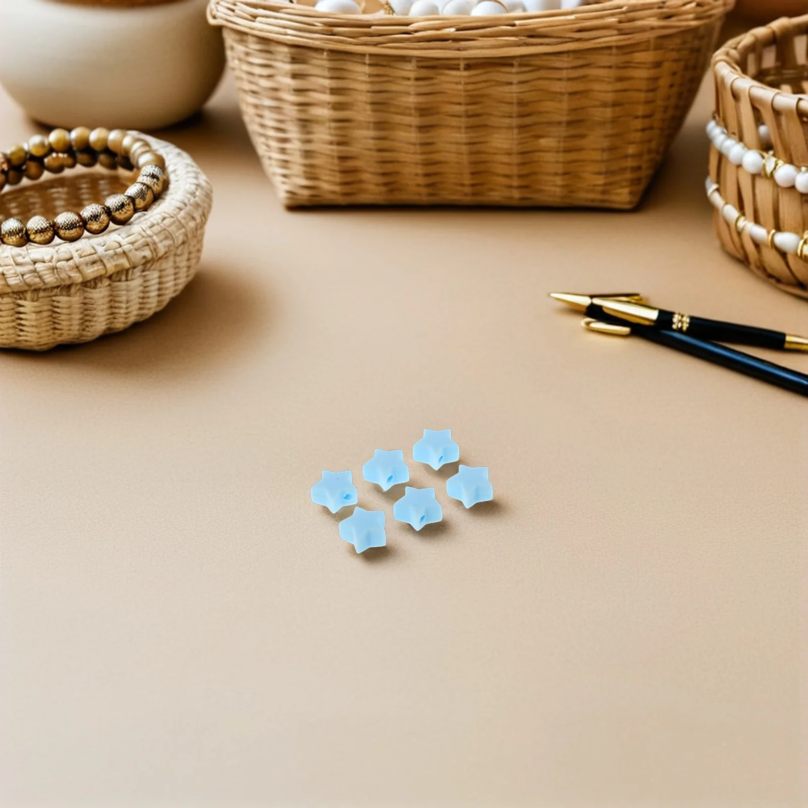 

100pcs Knitting Needle Point Protectors Silicone Tip Covers For Crochet Needles Universal Stitch Stoppers Knitting Accessories