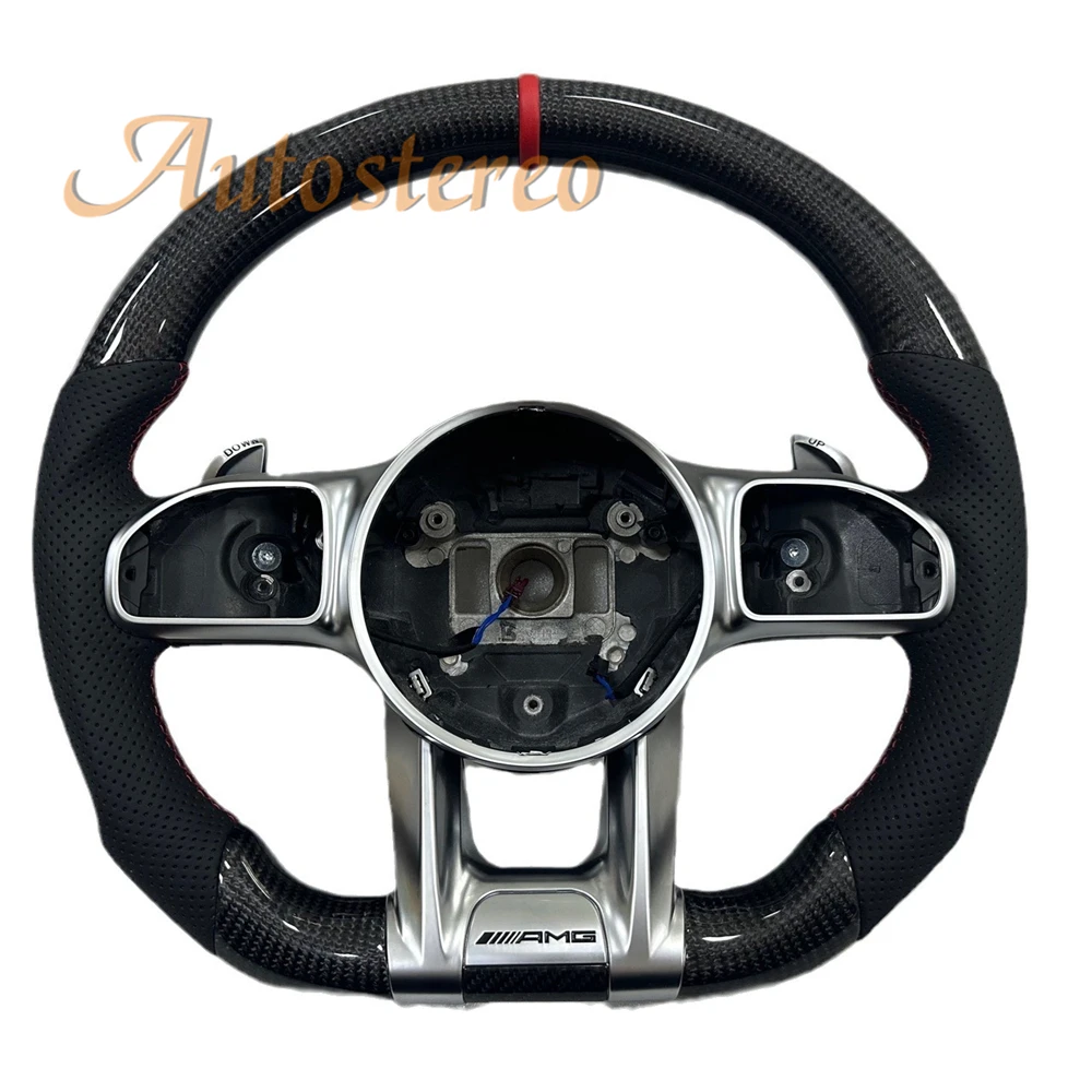 Car Steering Wheel Assembly For Mercedes Benz C W205 W206 CLS G Class W464 W465 AMG Customization Coupe Version Leather