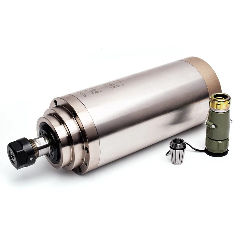 Water Cooling Spindle 2.2kw 3.2kw ER11 ER20 Spindle Motor for CNC Router Machine Engraving Cutting Acrylic Wood MDF