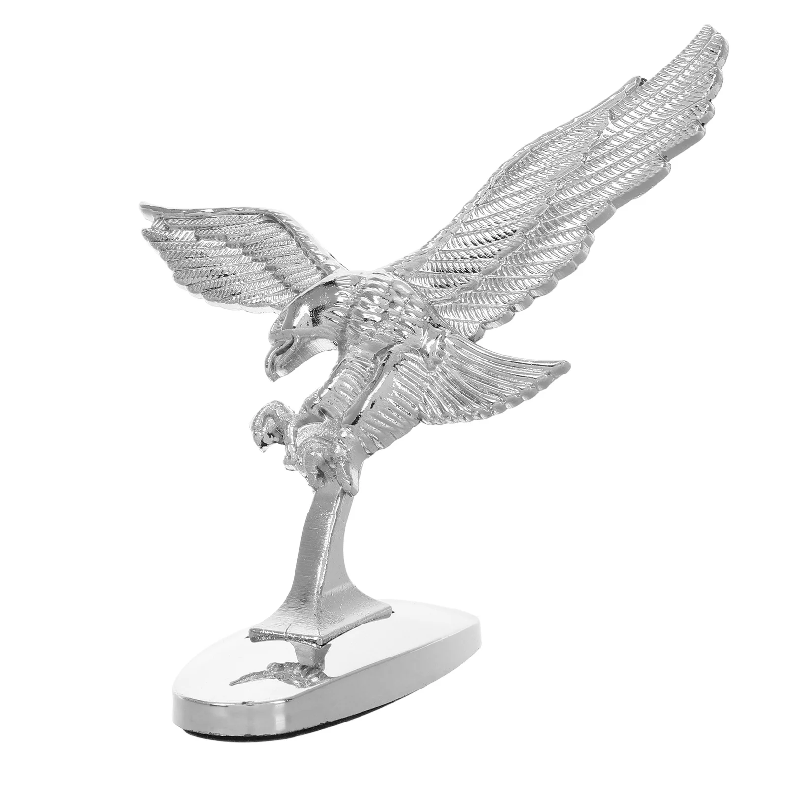 

3D Metal Car Hood Ornament Eagle Design Chrome Auto Front Decoration Vehicle Exterior Badge For Cars Trucks Motorcycles