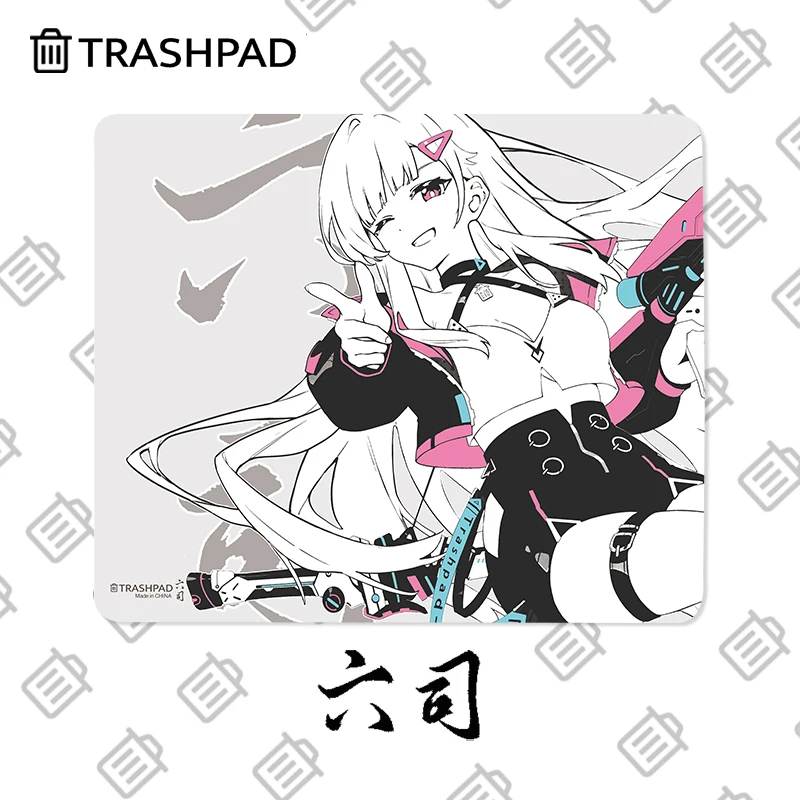 TRASHPAD LiuSi Mousepad Neutral Delicate Surface Smooth Gaming Mousepad Custom Texture Sense E-Sport Mouse Pad Valorant CS Gamer