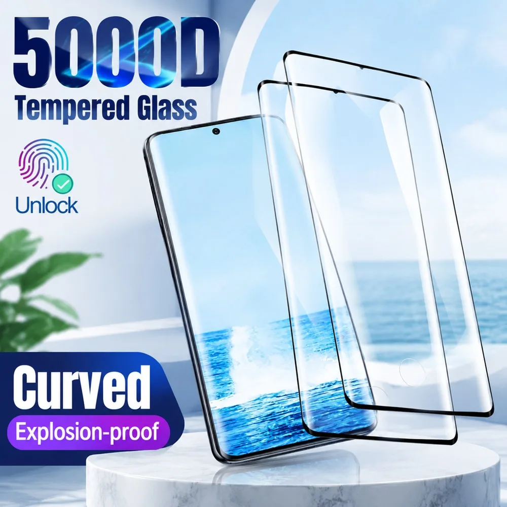 2PCS Screen Protector For Samsung Galaxy S24+ S24 S24 FE S23 Ultra Tempered Glass For Samsung Galaxy S23+ S23 S23 FE S22+ 5G HD