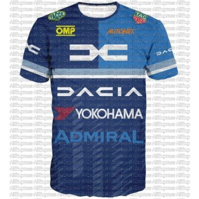 

Dacia_T_Shirt Motorcycle Racing Men's and Women's Outdoor Sports Leisure Comfortable Breathable Speed Drying