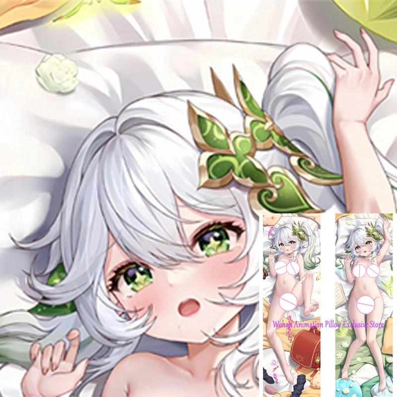 

Dakimakura Anime Pillow Cover Nahida Double Sided Print 2-Side Pillowcase Decoration