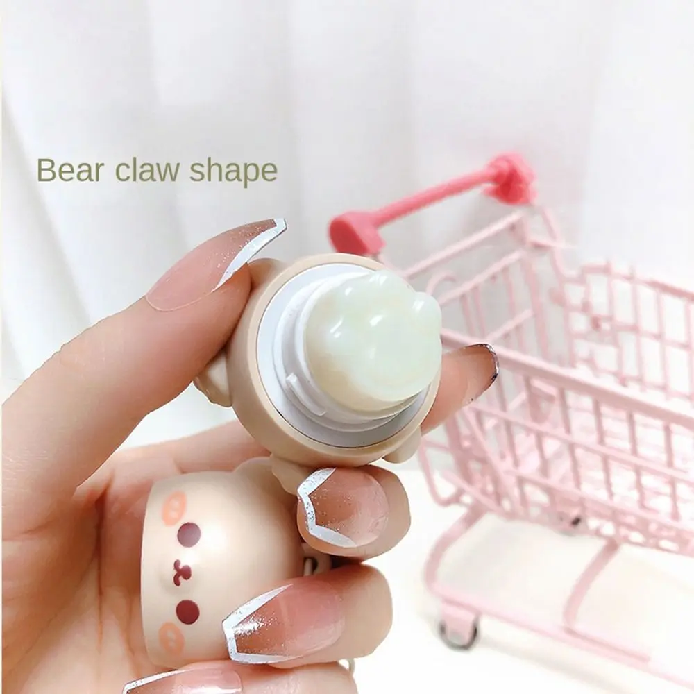 Bear Shaped Lip Gloss Cartoon Cartoon Rabbit Shape Lipstick Long Lasting Moisturize Lip Balm Students