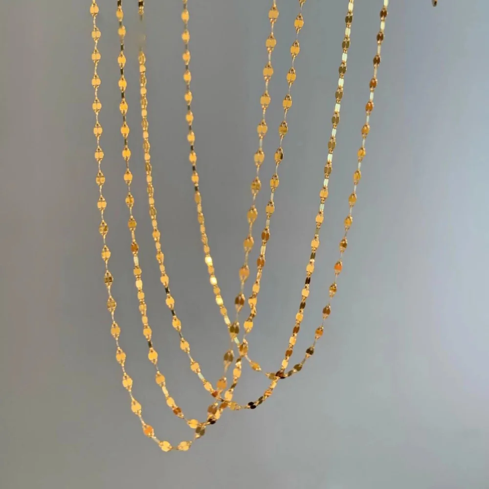 European and American Fashion Versatile - Fish Scale Style Chain for Women's Collar - Can Be Paired with Any Pendant