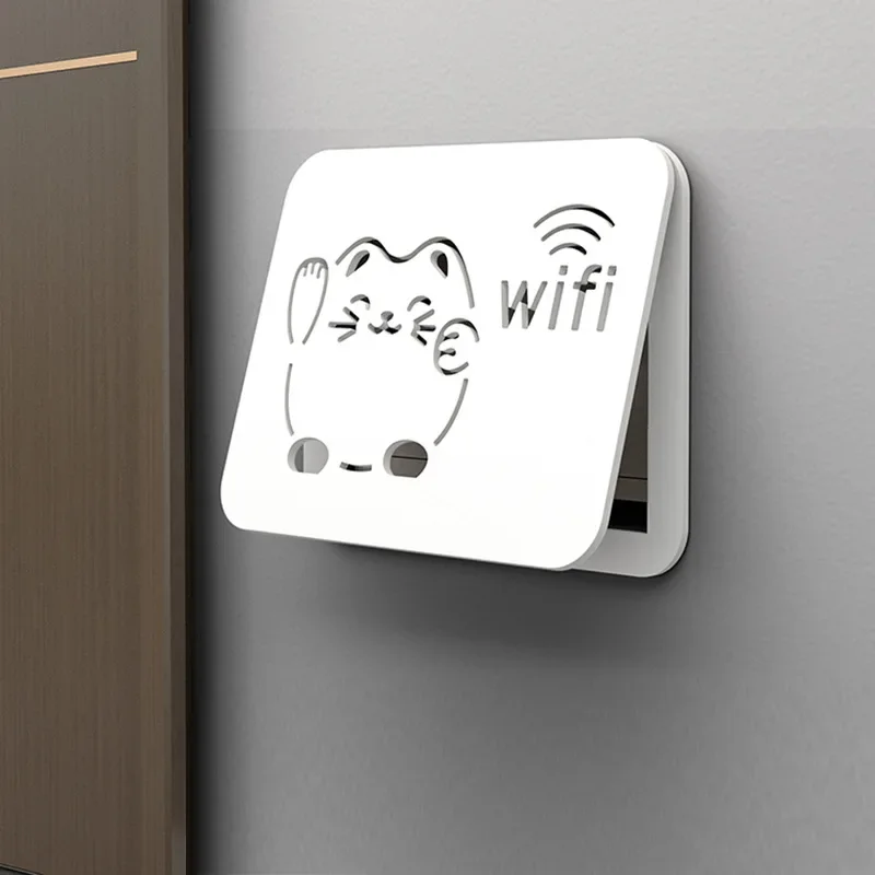 Weak electric box decorative occlusion multimedia information mesh cable ultra-thin cover meter decorative painting